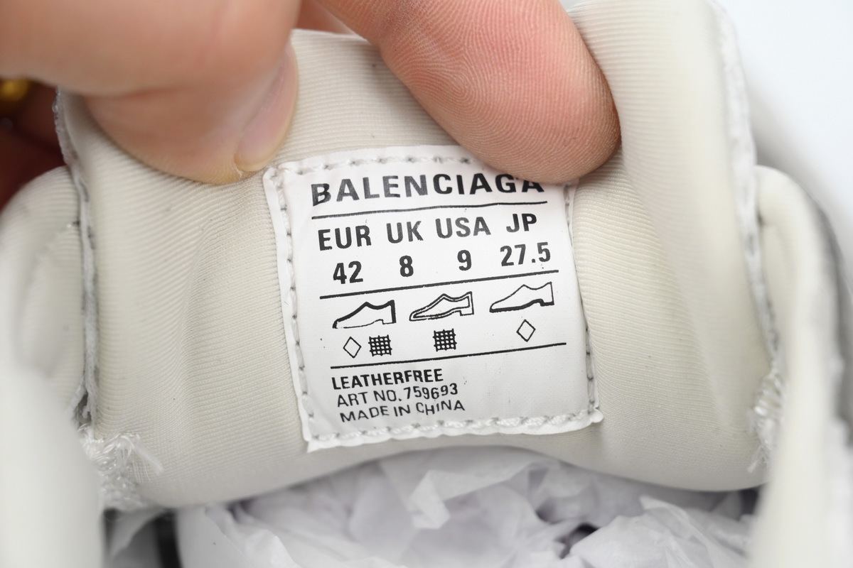 Balenciaga White Gray 759693 W3XLH 1212
