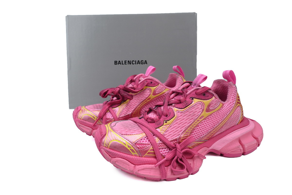 Balenciaga Yellow Pink 734731 W3XL5 5700