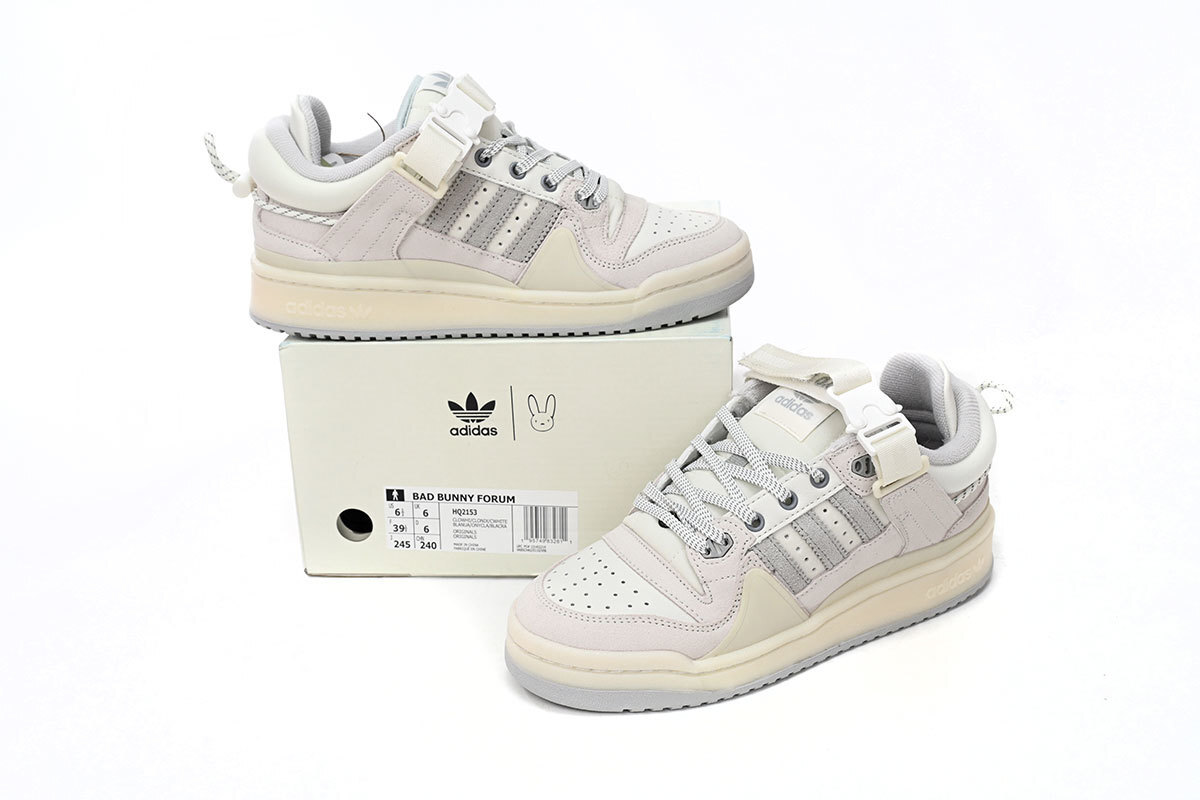 adidas Bad Bunny Forum Low Grey Rabbit HQ2153
