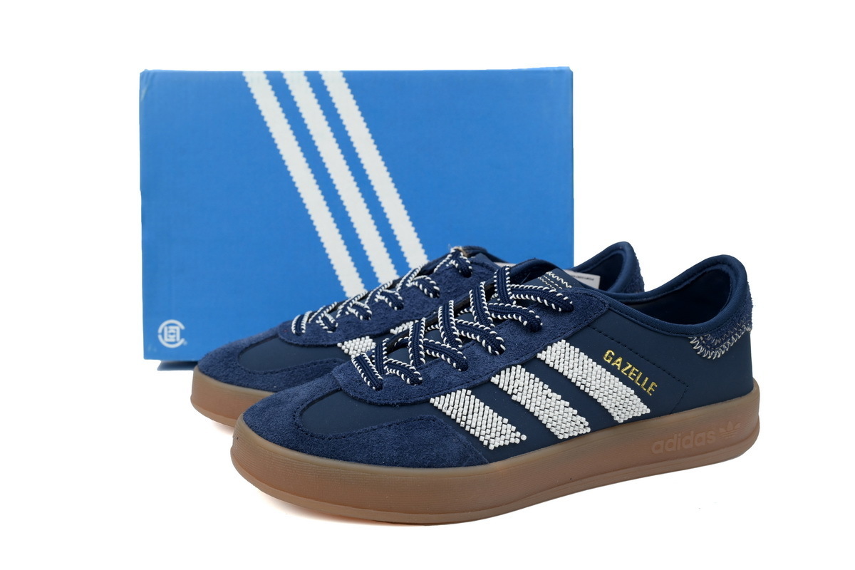 adidas CLOT x Gazelle Indoor 'Collegiate Navy Off White' IH3725