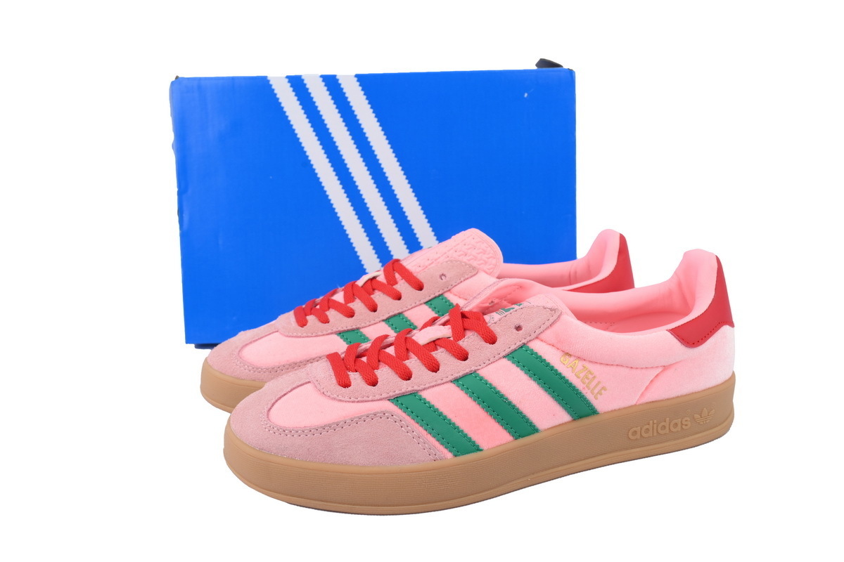 adidas Gazelle Indoor 'Glow Pink Court Green' JI2713
