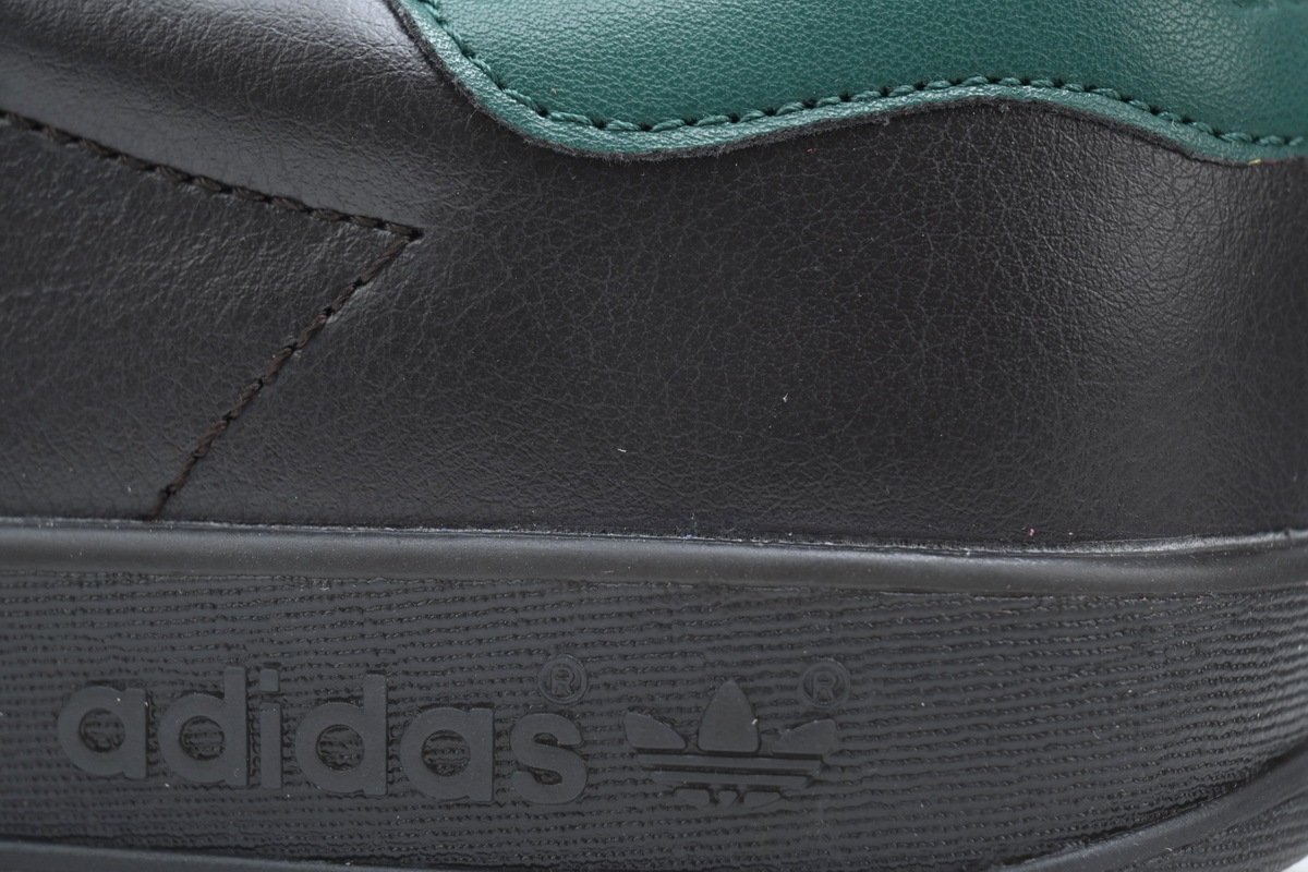 adidas Gazelle Indoor Leather 'Black Brown Green' IH0374