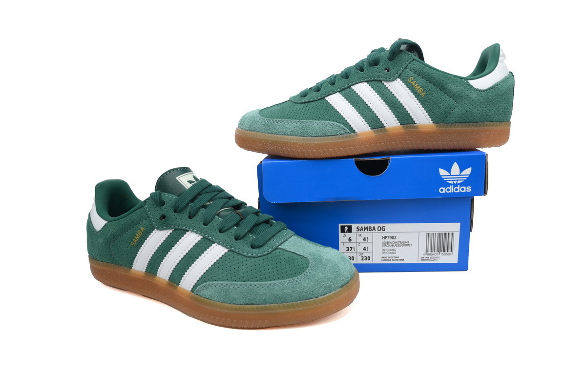 Adidas Originals Samba OG 'Collegiate Green Gum' HP7902