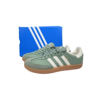 Adidas Originals Samba OG 'Silver Green Gum' IE7011 02