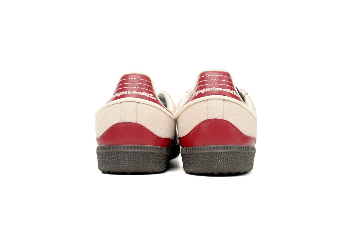 Adidas Originals Samba Vegan /OG Beige Blue Red ID6023