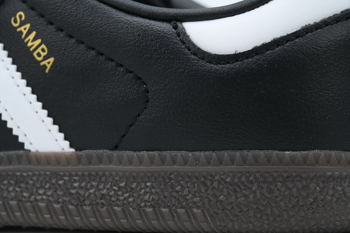 Adidas Originals Samba Vegan /OG Black And White B75807