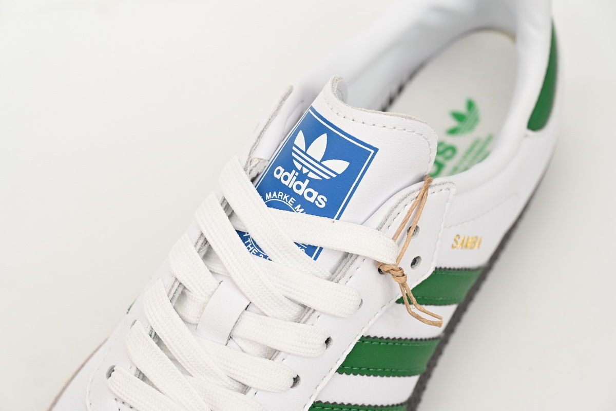 Adidas Originals Samba Vegan /OG Black Vintage White Green IG1024