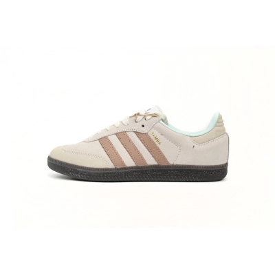 Adidas Originals Samba Vegan /OG Black White Powder Brown ID2047 01