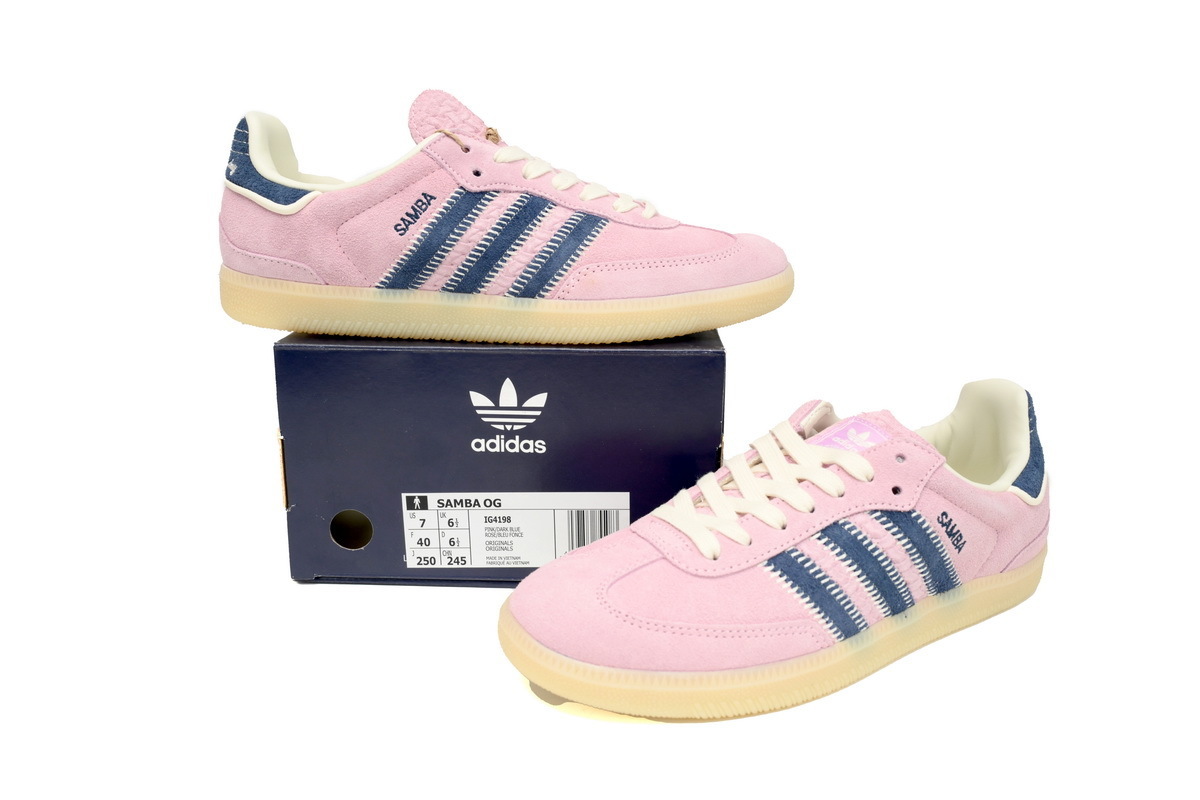 Adidas Originals Samba Vegan /OG Blue Pink IG4198