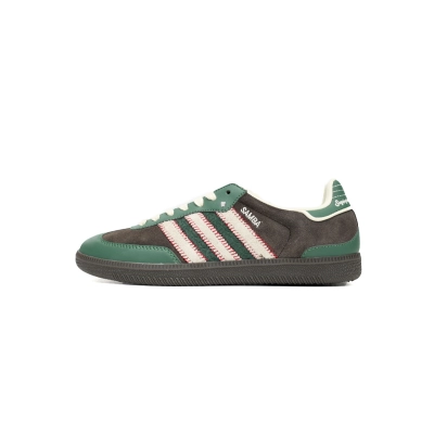 Adidas Originals Samba Vegan /OG Green Brown ID6022 01