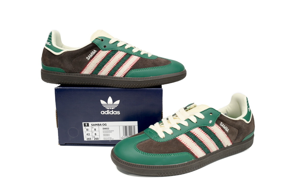 Adidas Originals Samba Vegan /OG Green Brown ID6022