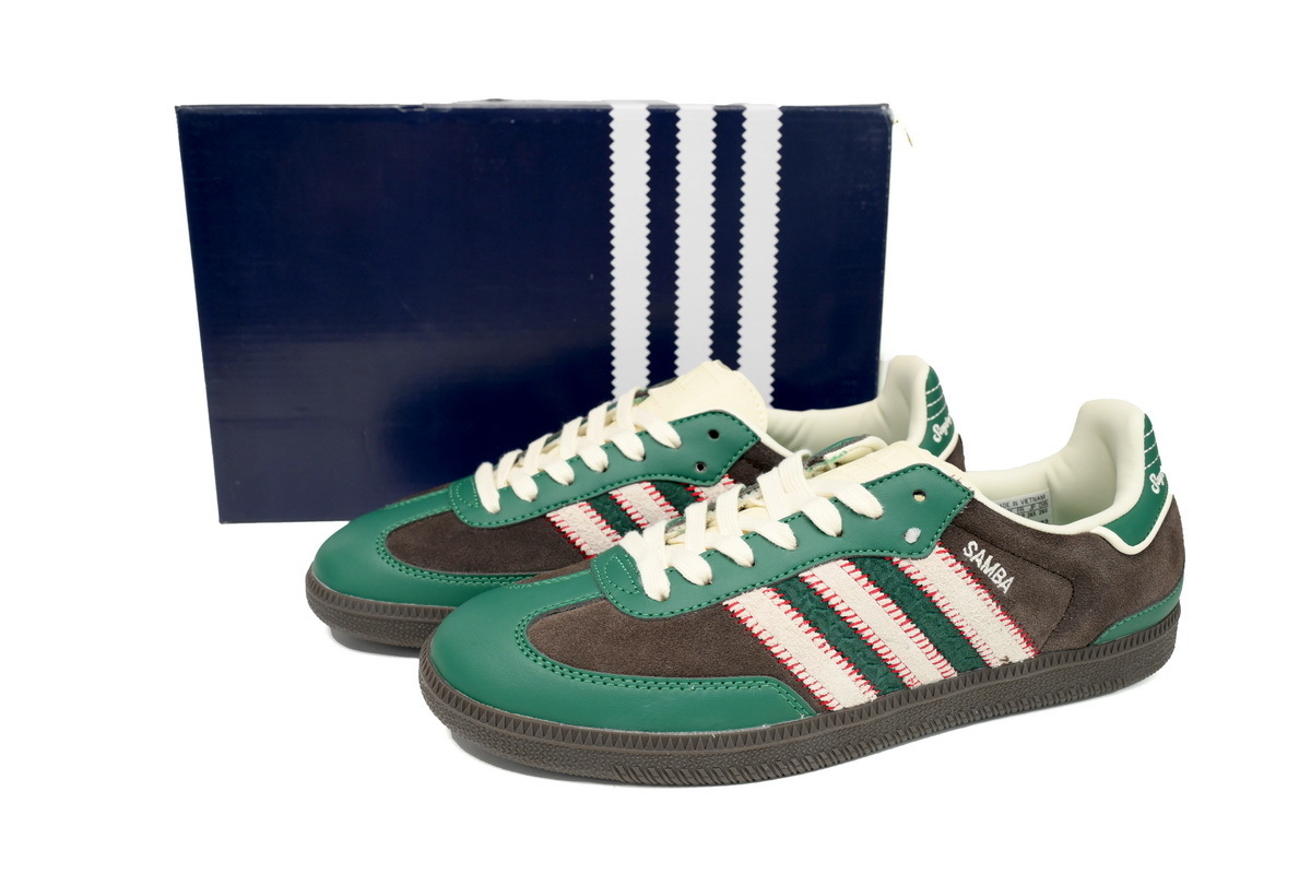 Adidas Originals Samba Vegan /OG Green Brown ID6022