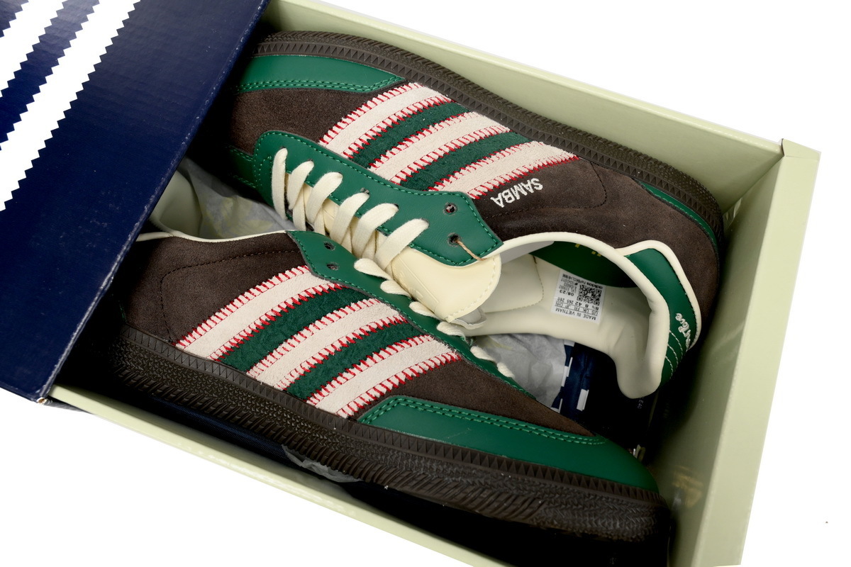 Adidas Originals Samba Vegan /OG Green Brown ID6022