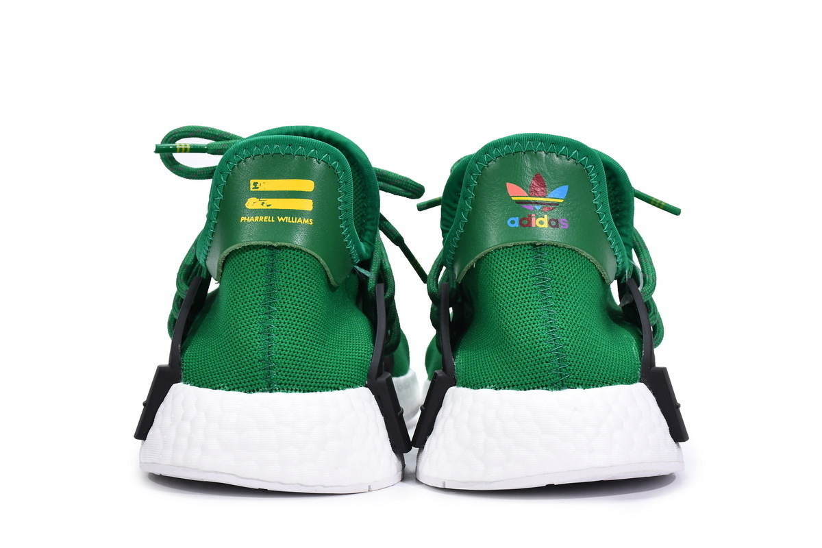 Adidas Pharrell Williams x Adidas Originals NMD HU Green BB0620
