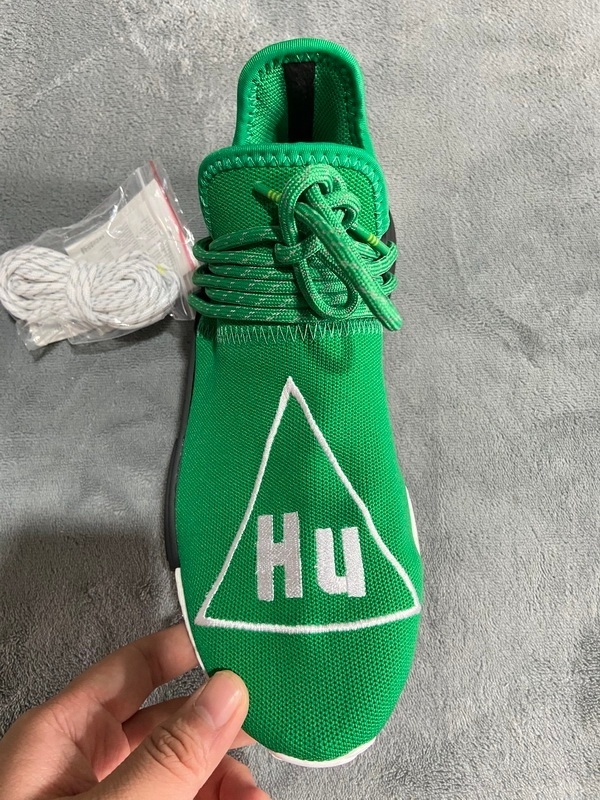 Adidas Pharrell Williams x Adidas Originals NMD HU Green BB0620