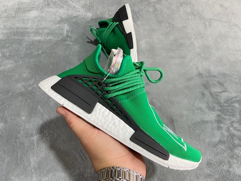 Adidas Pharrell Williams x Adidas Originals NMD HU Green BB0620