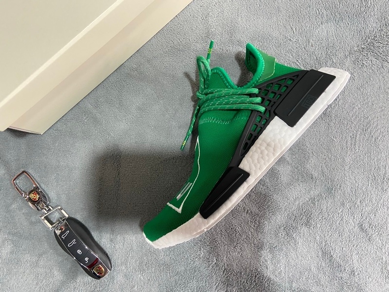 Adidas Pharrell Williams x Adidas Originals NMD HU Green BB0620