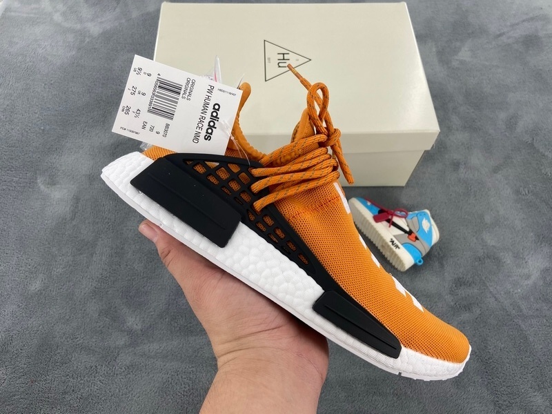 Adidas Pharrell Williams x Adidas Originals NMD HU Hue Man Tangerine BB3070