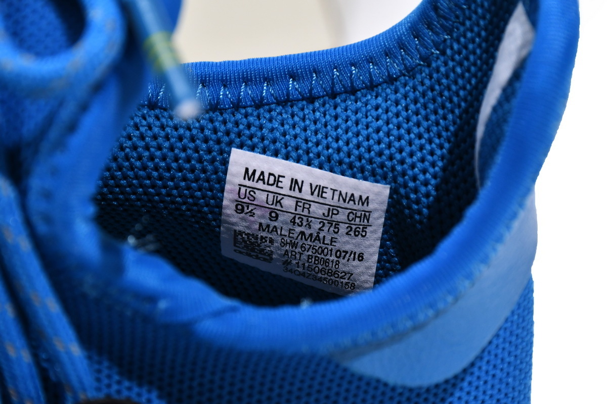 Adidas Pharrell Williams x Adidas Originals NMD HU Human Being Sharp Blue BB0618
