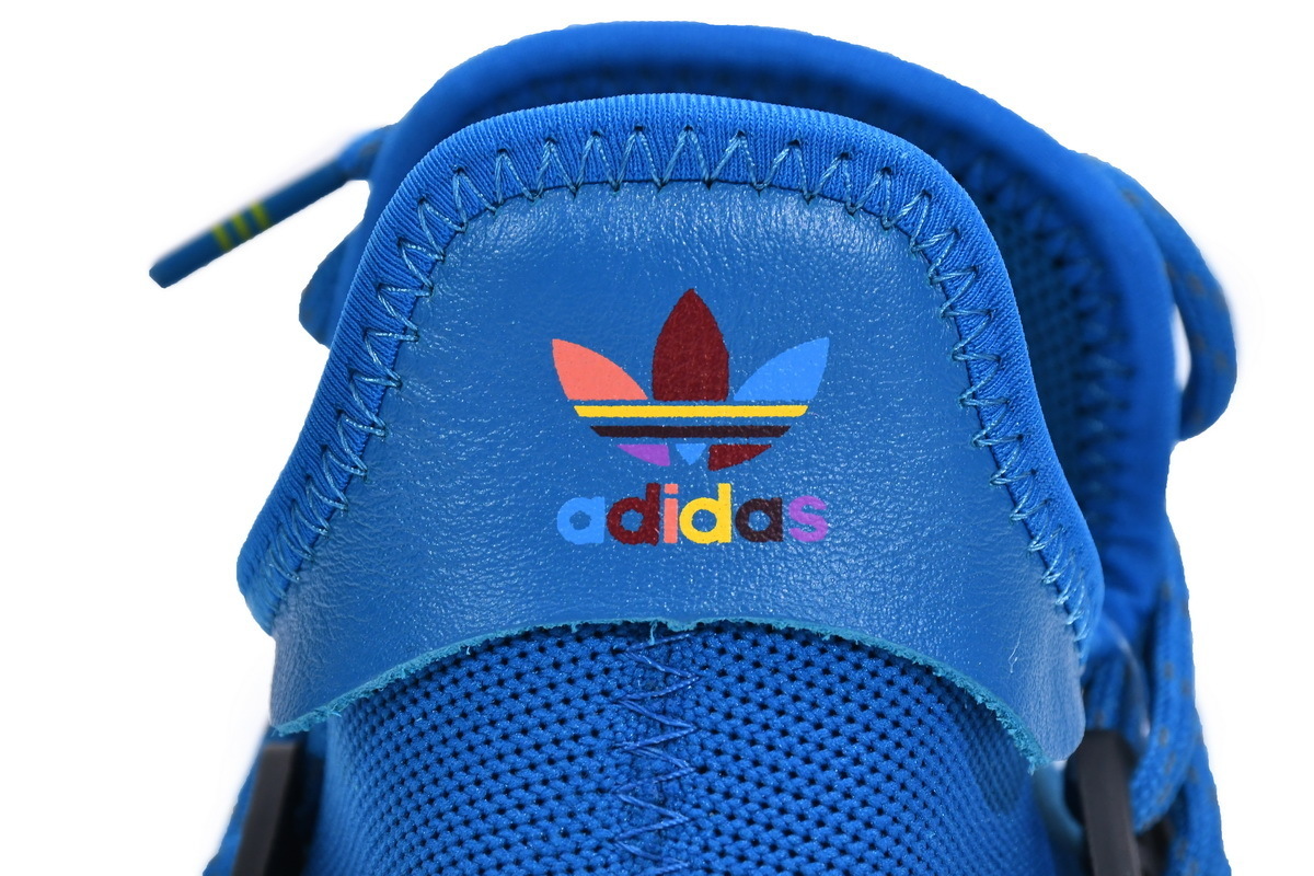 Adidas Pharrell Williams x Adidas Originals NMD HU Human Being Sharp Blue BB0618