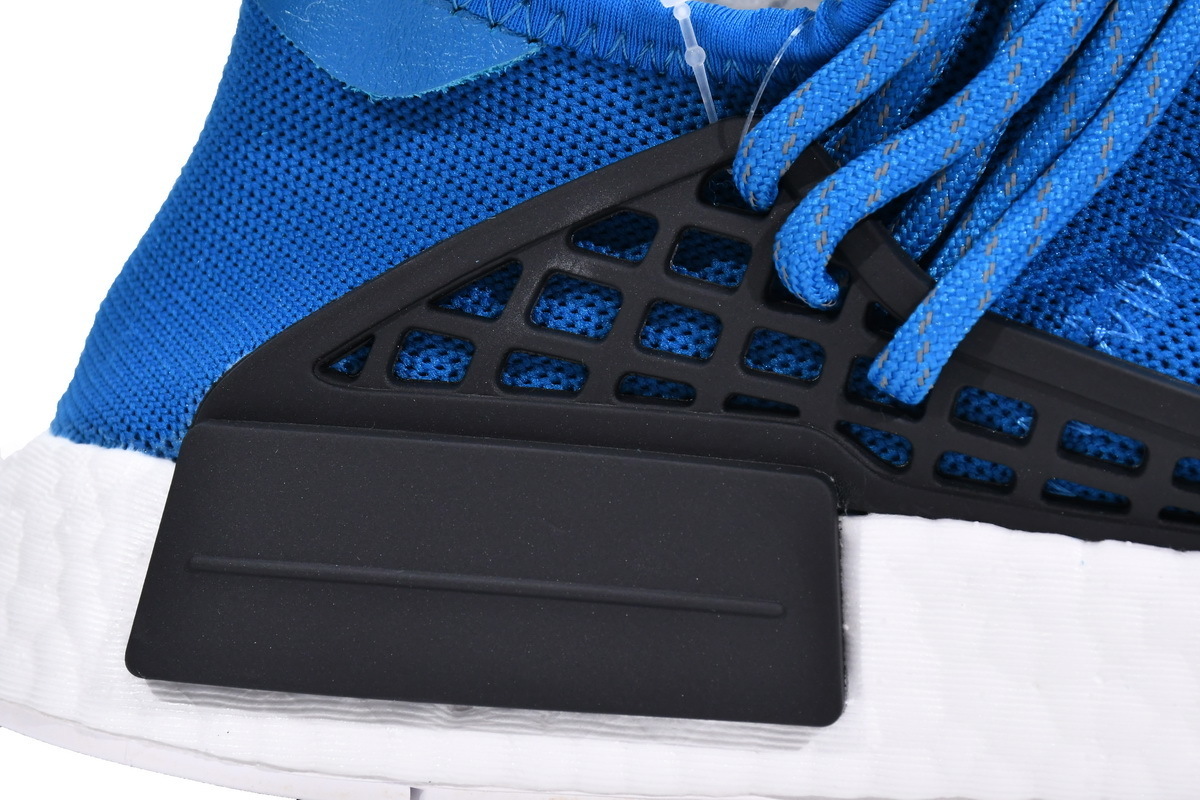 Adidas Pharrell Williams x Adidas Originals NMD HU Human Being Sharp Blue BB0618