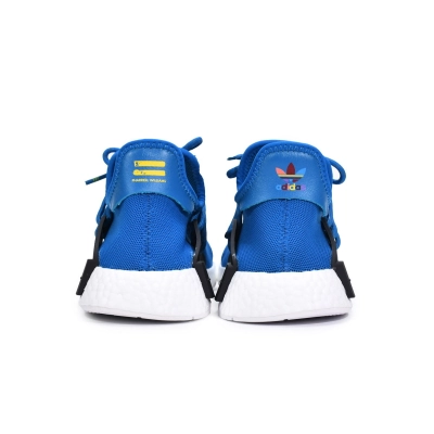 Adidas Pharrell Williams x Adidas Originals NMD HU Human Being Sharp Blue BB0618 02