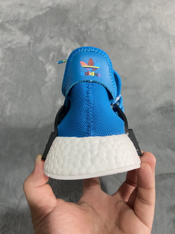Adidas Pharrell Williams x Adidas Originals NMD HU Human Being Sharp Blue BB0618