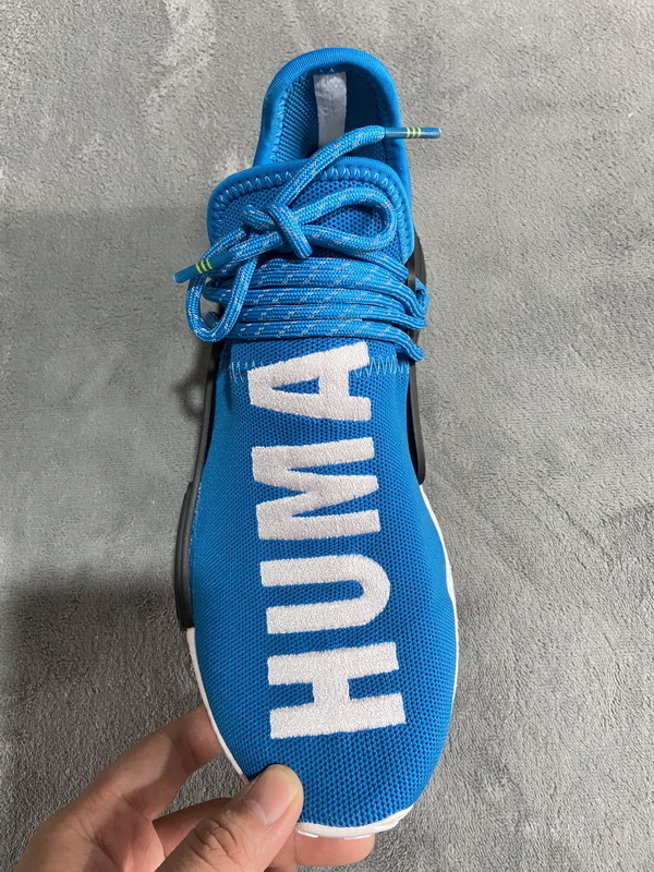 Adidas Pharrell Williams x Adidas Originals NMD HU Human Being Sharp Blue BB0618