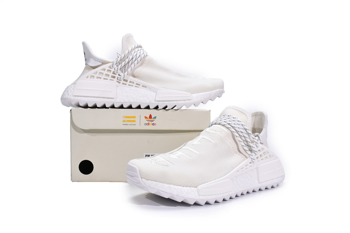 Adidas Pharrell Williams x Adidas Originals NMD Human Race Trail Blank Canvas AC7031