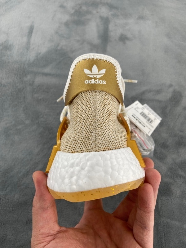 Adidas Pharrell x Adidas Originals NMD HU China Exclusive Happy Gold F99762