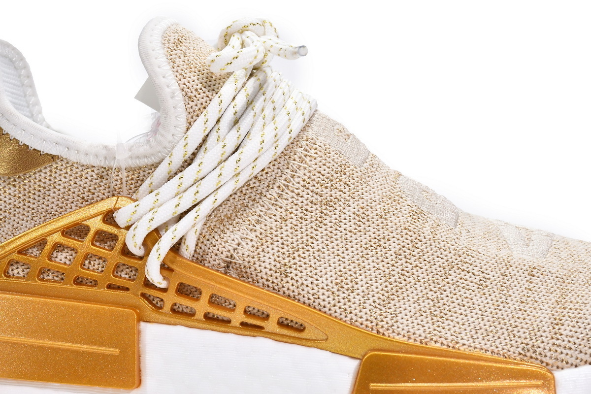 Adidas Pharrell x Adidas Originals NMD HU China Exclusive Happy Gold F99762