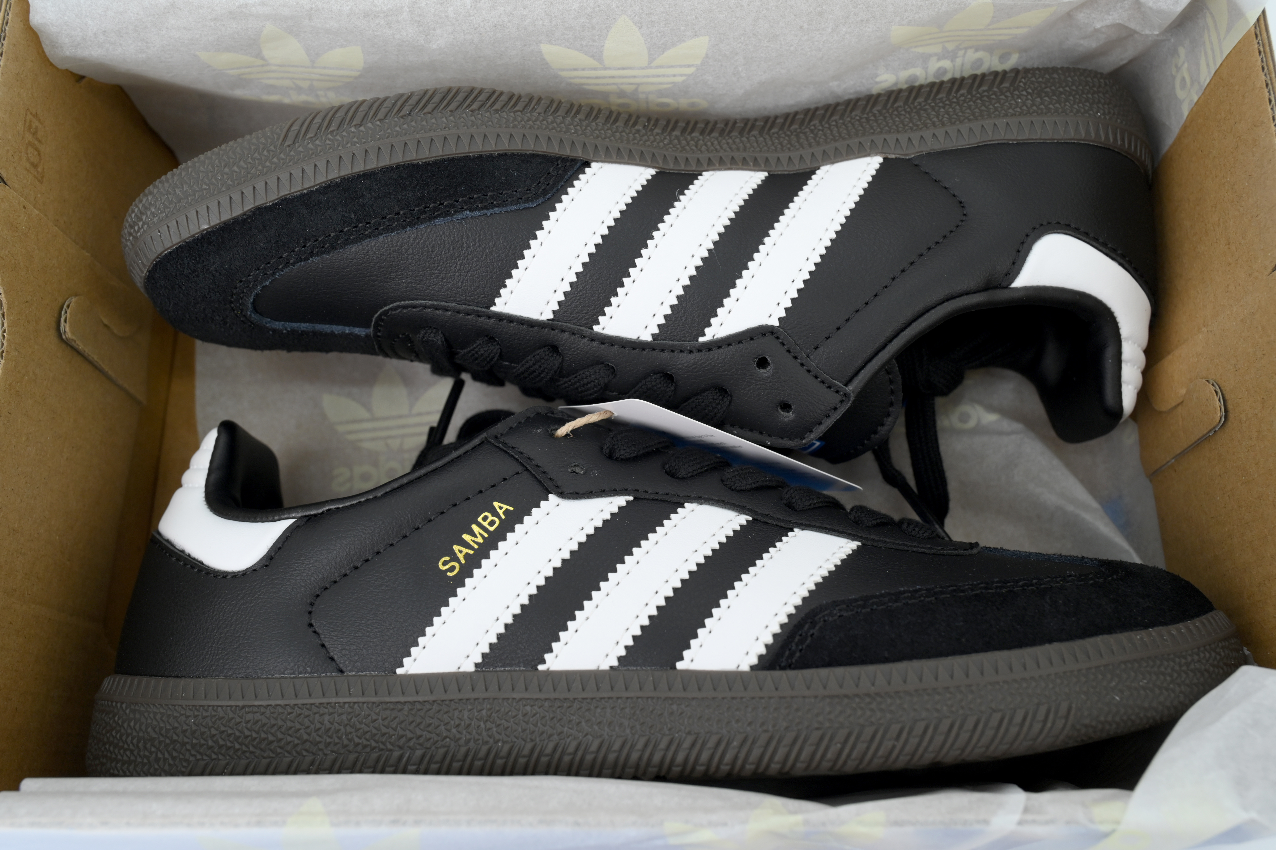 Adidas Samba OG 'Black Gum' B75807