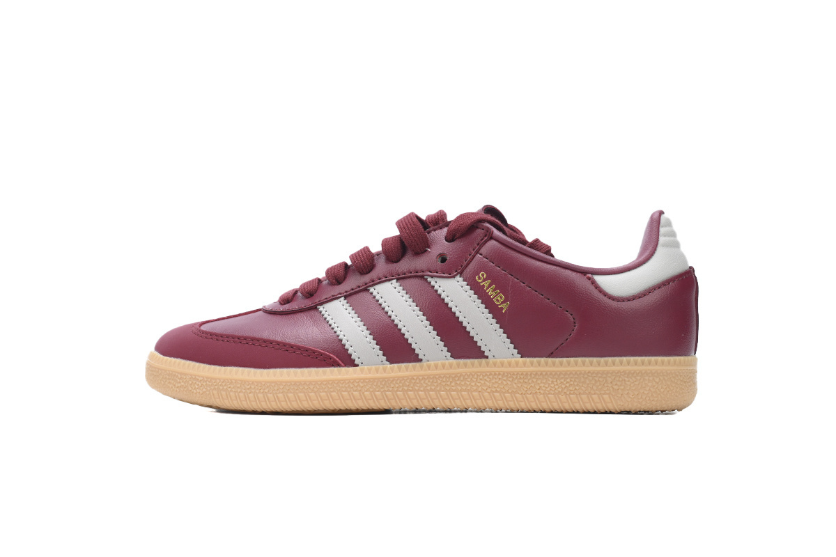Adidas Samba OG 'Burgundy Gum' JH8700