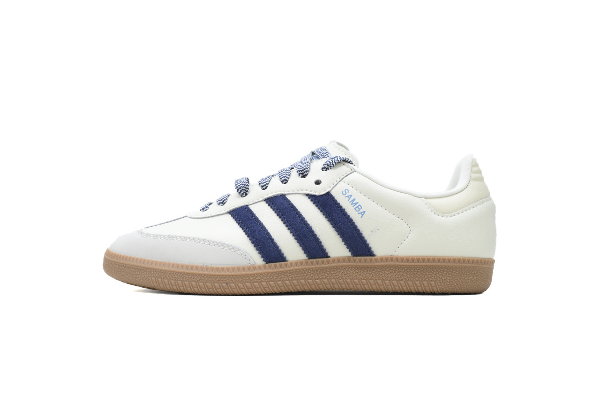 Adidas Samba OG 'Off White Dark Blue' JI3907