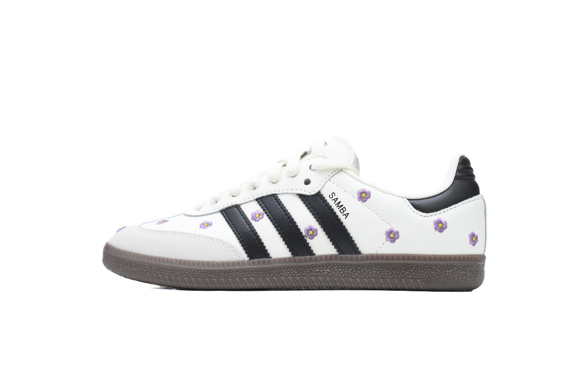 Adidas Samba OG 'White Floral Embroidery' IF4398