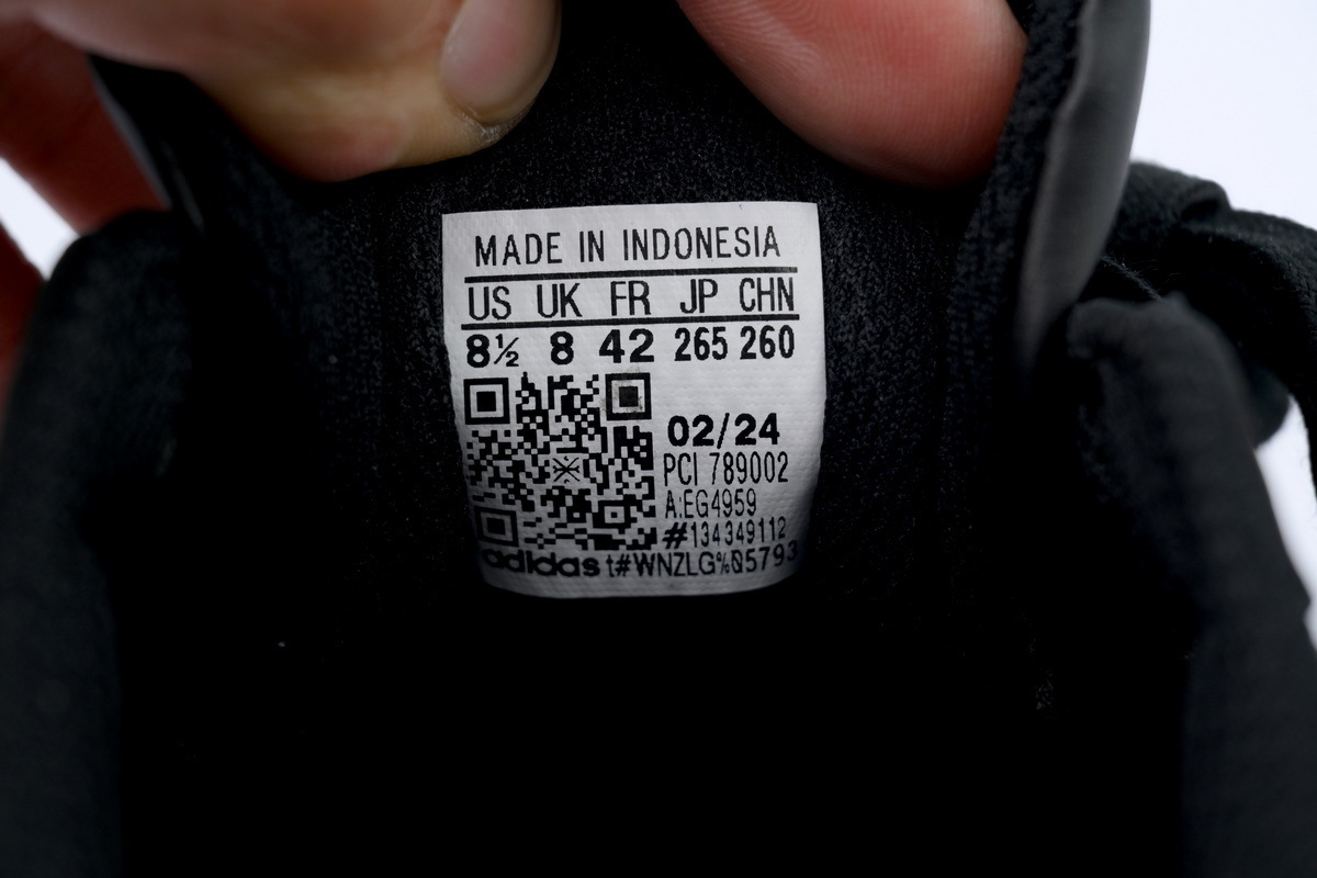 Adidas Superstar 'Core Black White' EG4959