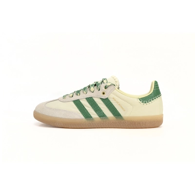 Adidas Wales Bonner x adidas Originals SAMBA White Green GY4344 01