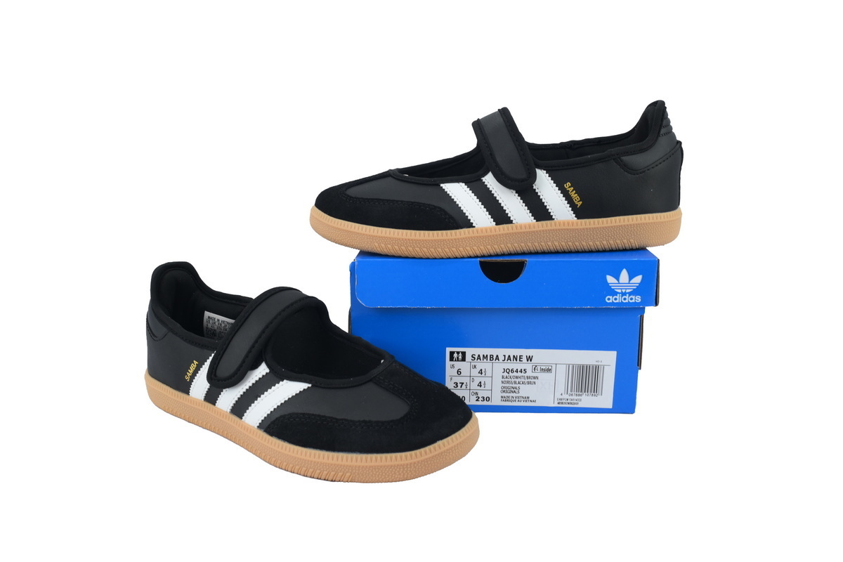 Adidas Wmns Samba Jane 'Black White Gum' JQ6445