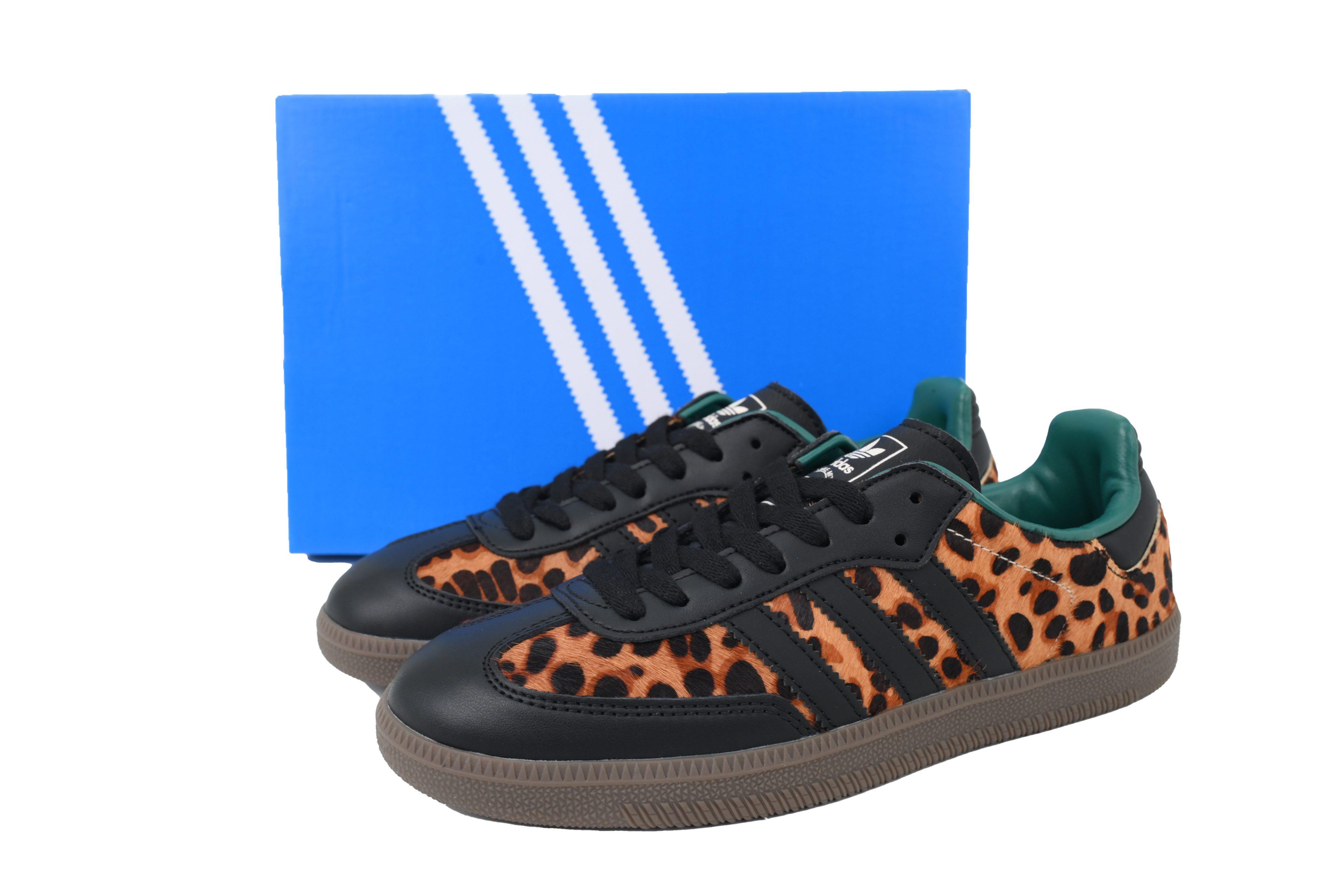 Adidas Wmns Samba OG 'Cheetah Pack - Collegiate Green' JI2735