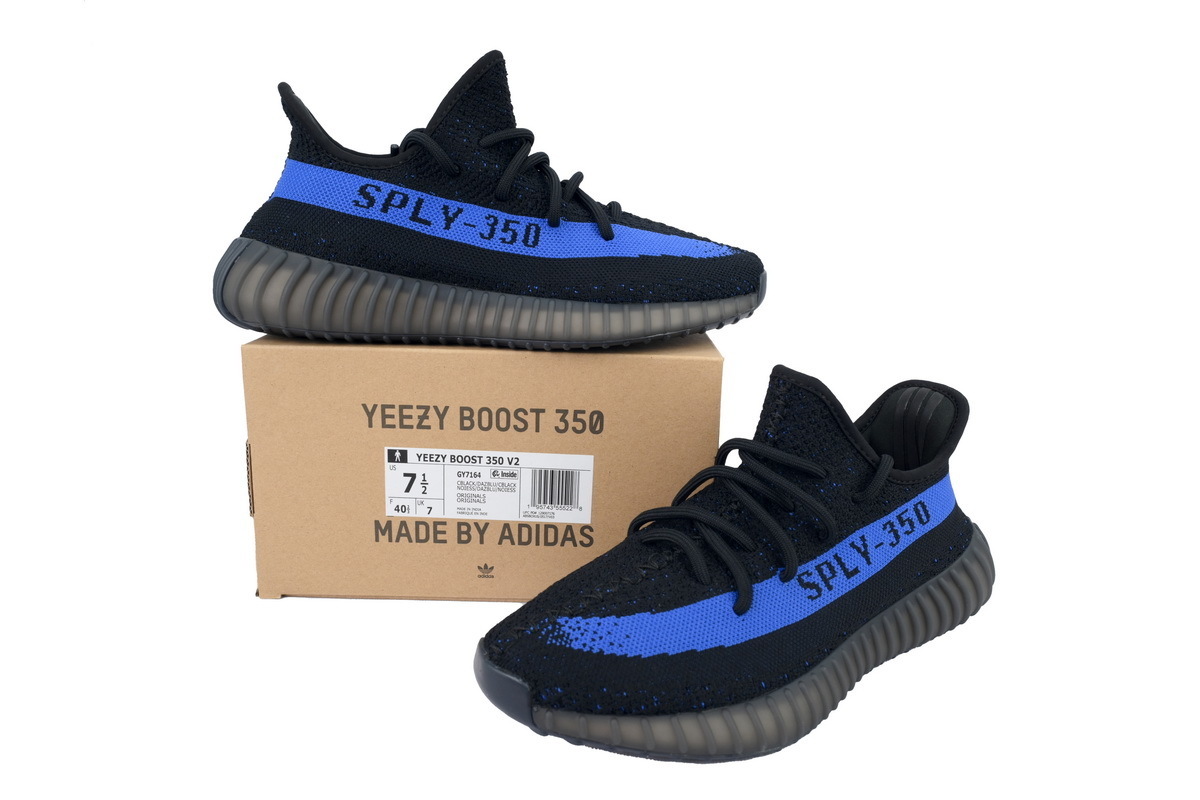 Adidas Yeezy Boost 350 V2 Black Blue 350 GY7164
