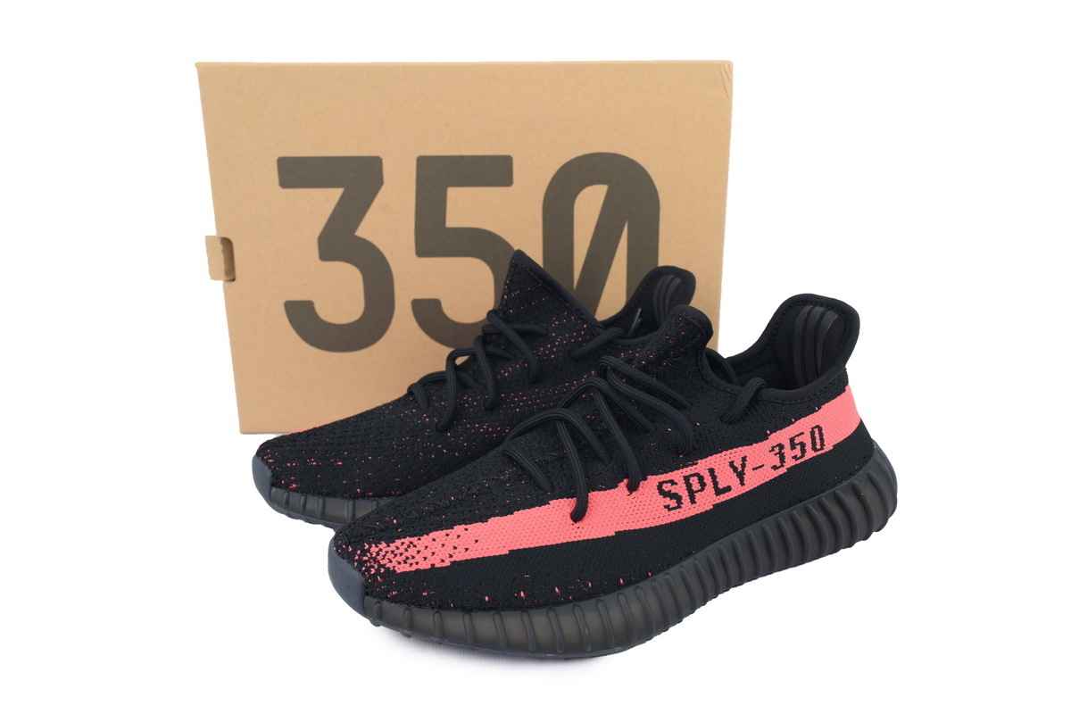 Adidas Yeezy Boost 350 V2 Core Black/Red 350 BY9612