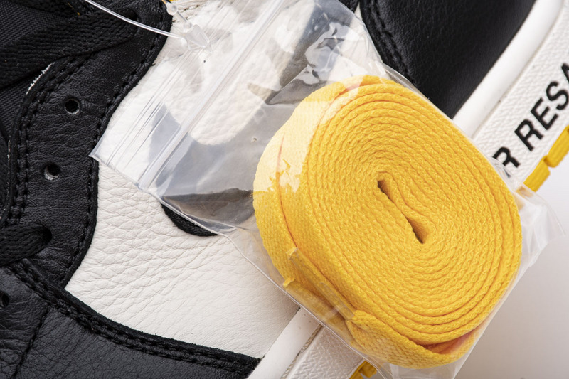 Air Jordan 1 NRG OG High NOT FOR RESALE Varsity Maize 861428-107