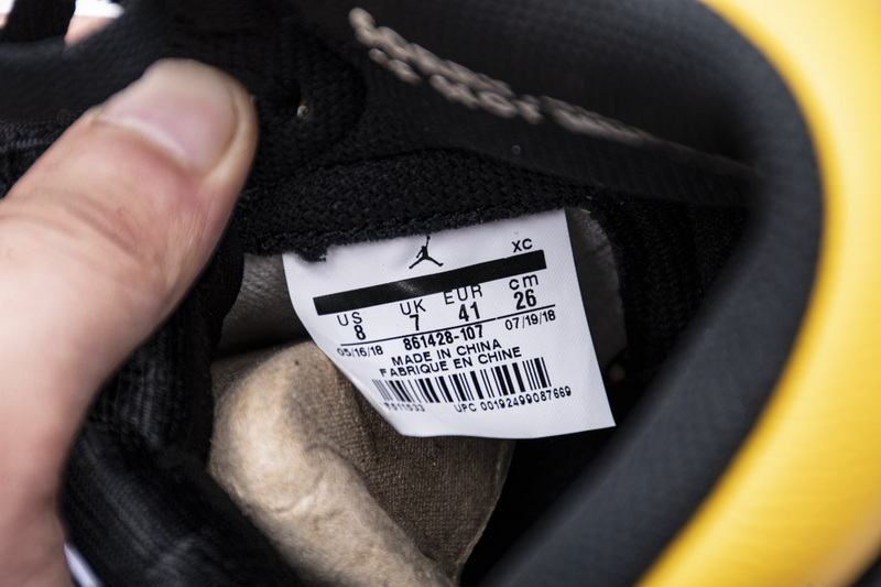 Air Jordan 1 NRG OG High NOT FOR RESALE Varsity Maize 861428-107