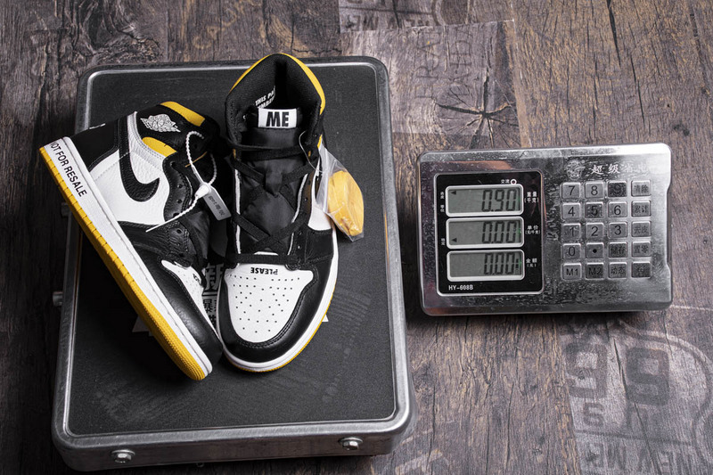 Air Jordan 1 NRG OG High NOT FOR RESALE Varsity Maize 861428-107