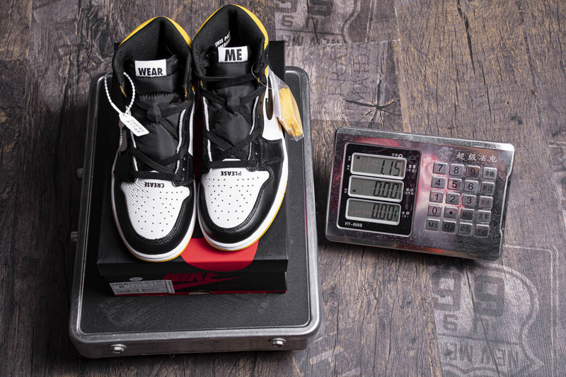 Air Jordan 1 NRG OG High NOT FOR RESALE Varsity Maize 861428-107