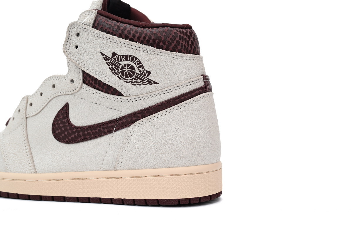 Air Jordan 1 Retro High OG 'Grey Brown Snake Pattern' DO7097-100
