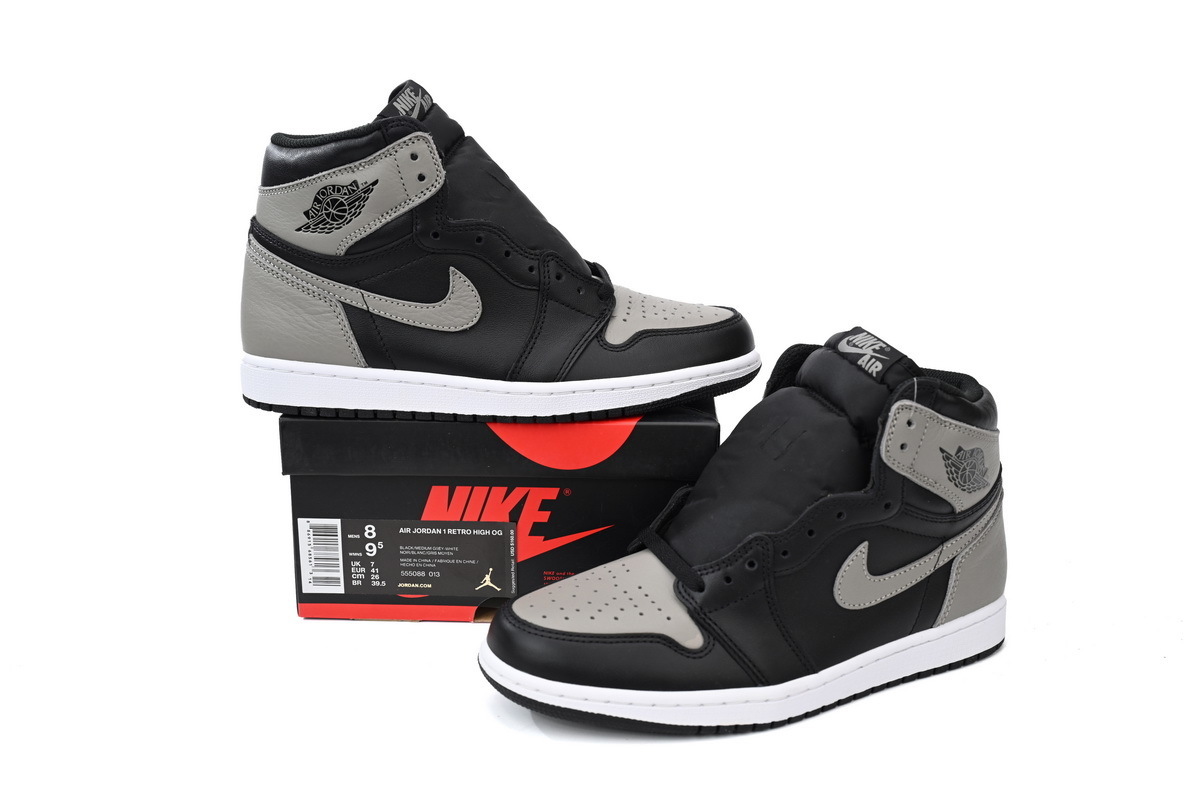 Air Jordan 1 Retro High OG 'Shadow' 555088-013