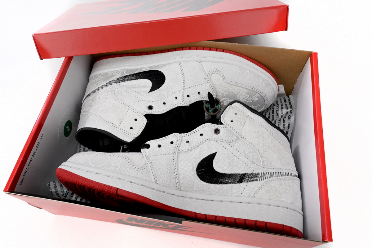 Edison Chen x Air Jordan 1 Mid SE Fearless CU2804-100