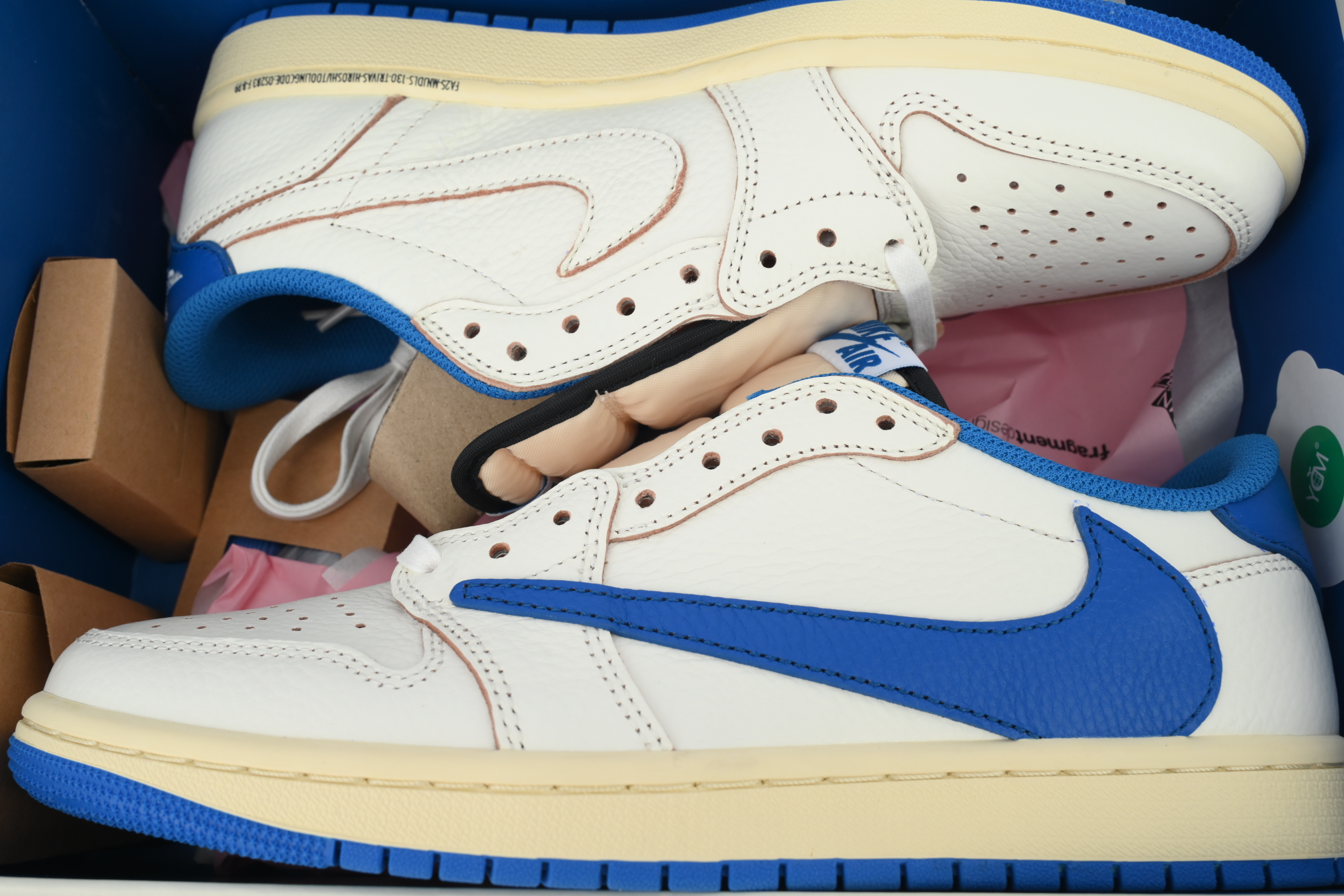 Fragment Design x Travis Scott x Air Jordan 1 Retro Low DM7866-104