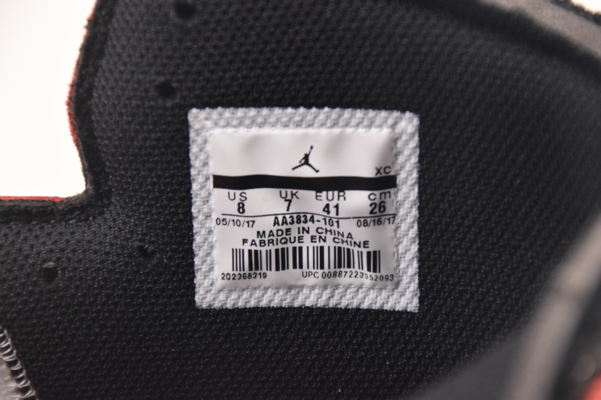 OFF-WHITE x Air Jordan 1 High OG 10X Chicago AA3834-101